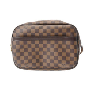 Louis Vuitton Damier Reporter Brown Canvas Shoulder Bag